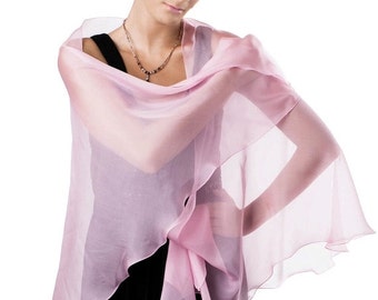 burgundy chiffon shawl