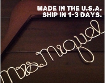 SUPER SALE Wedding Hanger/Personalized Wedding Hanger/Bride Hanger/Hanger/Bride/Name Hanger/Wedding Hanger/Custom Hanger.