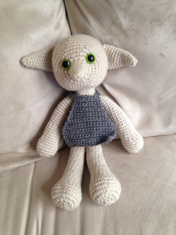 Crochet dobby dobby doll Harry Potter dolls dobby crochet