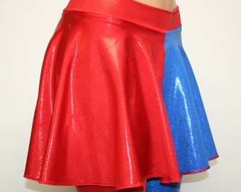 Harley Quinn Suicide Squad Skirt. Red and Blue