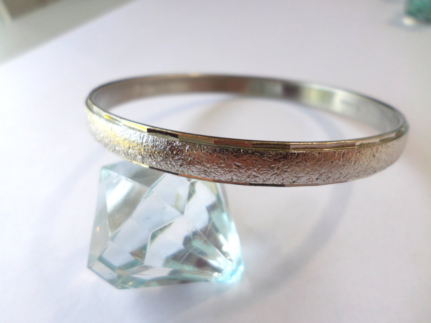 Silver Bangle Bracelet Silver Bangle by EdnaCatherine
