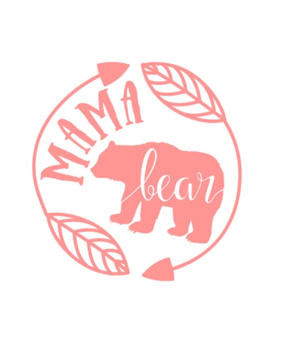 Download Mama Bear decal car decal cup decal mommy mom by ...
