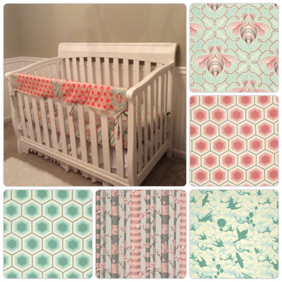 Bumble Bee Crib Bedding Set Toddler Baby by BeachBabyCouture