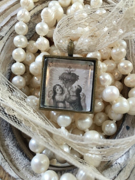 SHRINE NECKLACE by No108BellaVista on Etsy