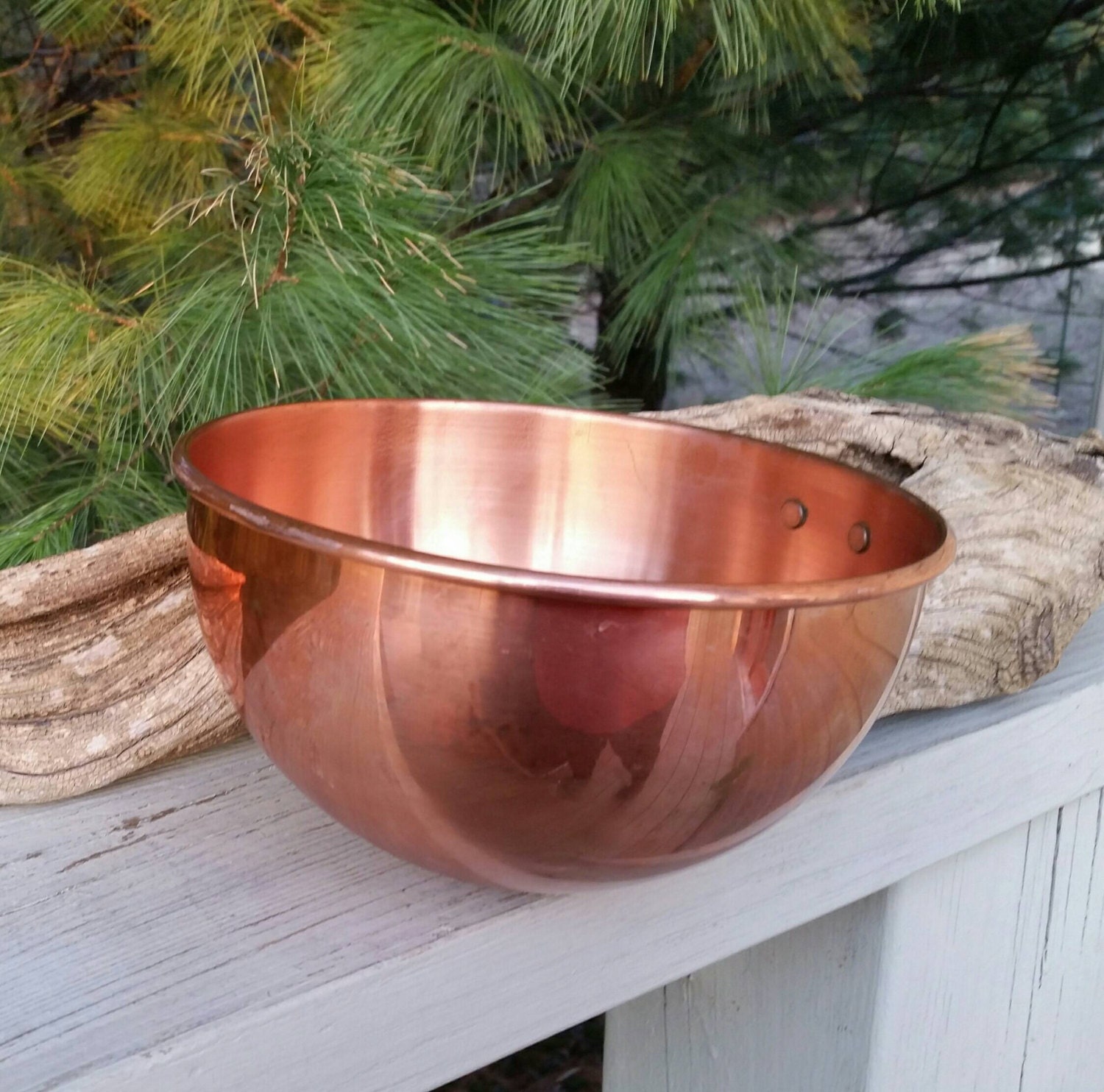 copper mixing bowl set