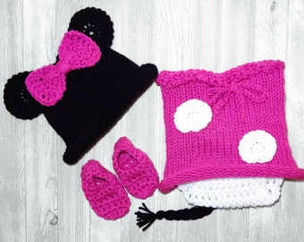 Baby Girl Minnie Mouse Clothing - Full Set Same Price!!!