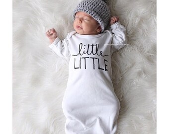 Little Sister, Little Brother, Coming Home Outfit, Baby Boy Outfit, Baby Girl Outfit, Baby Shower Gift, Newborn Photo Prop
