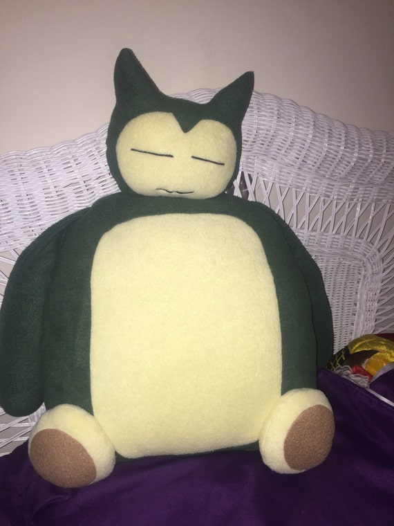 large snorlax pillow