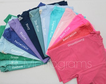 comfort colors short sleeve