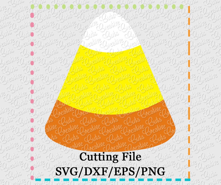 SVG EPS DXF Cutting File Candy Corn svg candy svg halloween