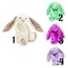 jellycat personalized bunny