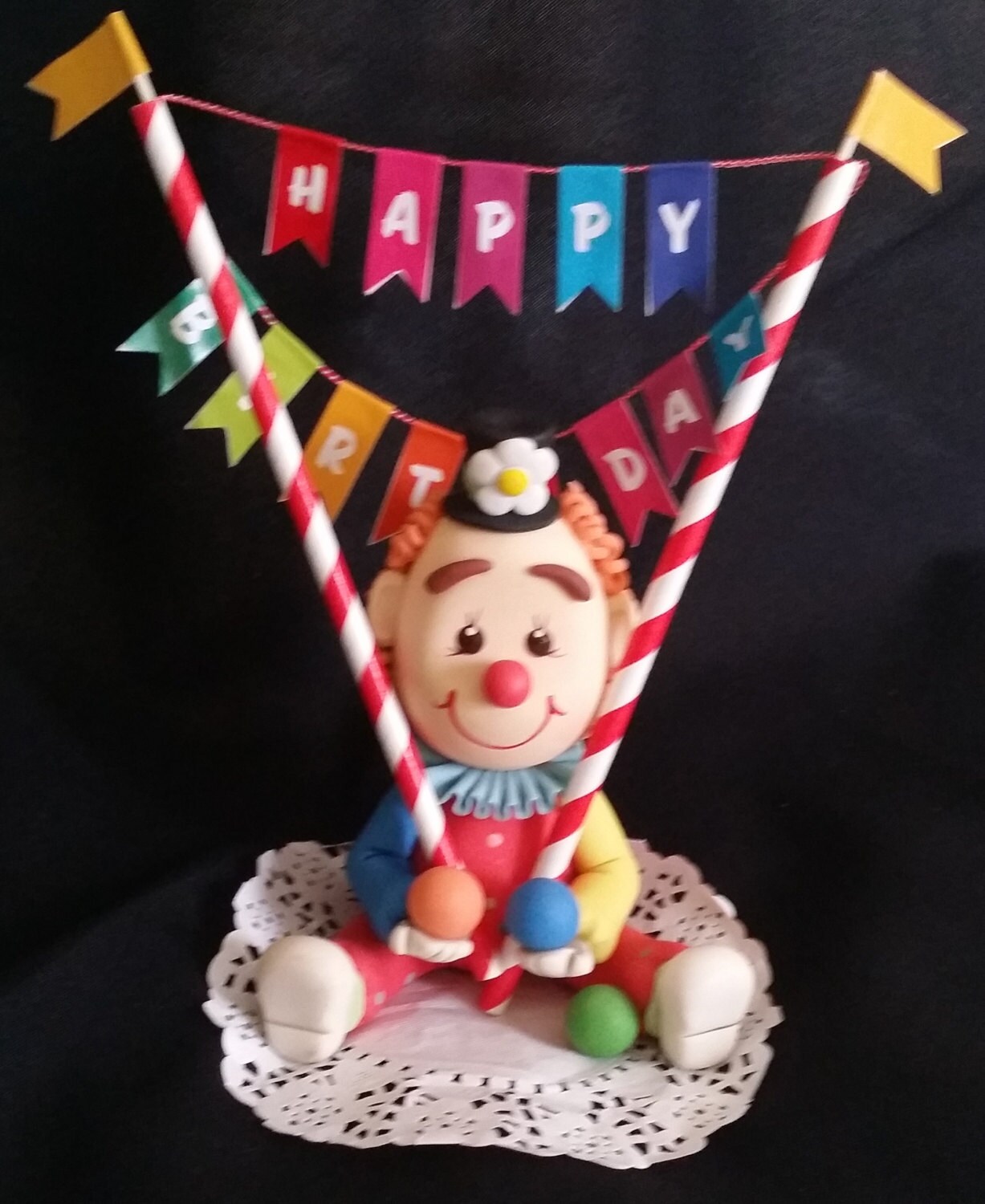 Circus Birthday Cake Topper Circus Birthday Decoration