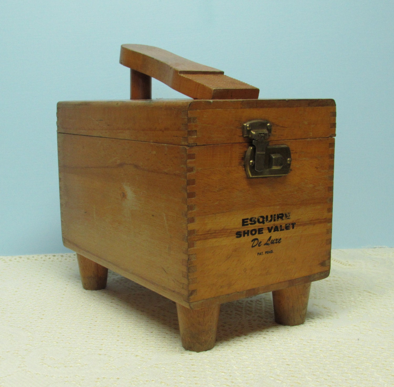 shoe polish storage box