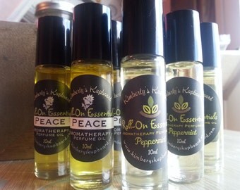 Roll-On Essential Oils--Convenient Aromatherapy