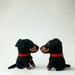 doberman soft toy