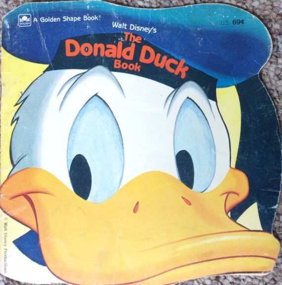 Donald Duck Book Golden Shape Book
