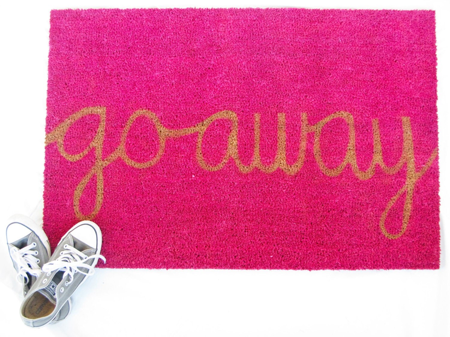 go away door mat