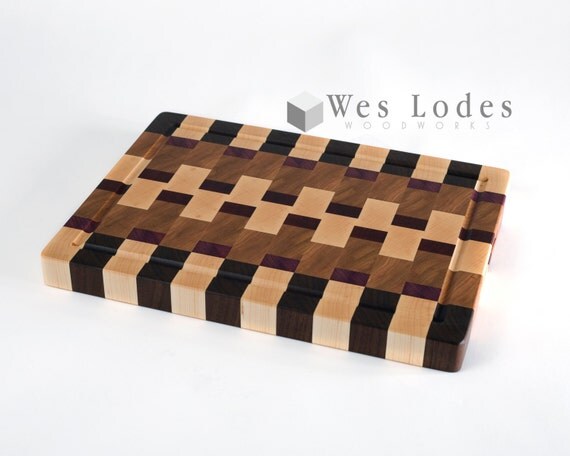 End Grain Butcher Block Chopping Block Wood Cutting Board