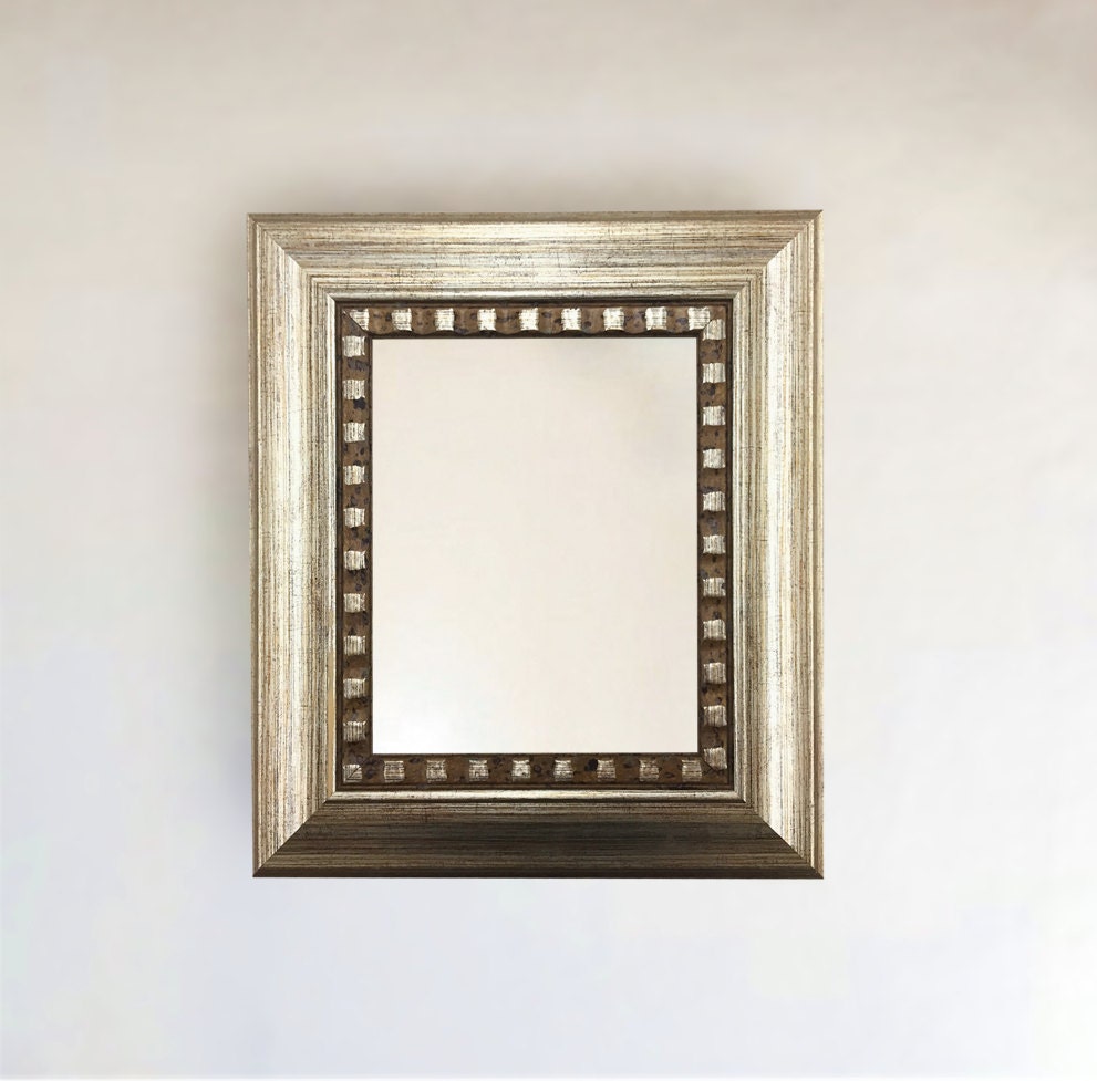 Champagne Framed Wall Mirror 8x10 11x14 16x20 24x26 24x36