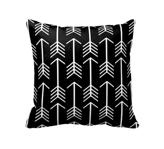 Decorative Throw Pillow Cover Decorative Pillow Black Pillow