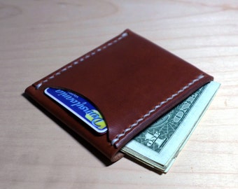 The Sawbuck Horween Chromexcel Cash and Card by AgeLeatherGoods