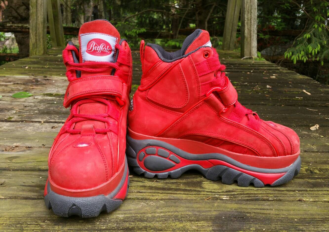 buffalo platform sneakers