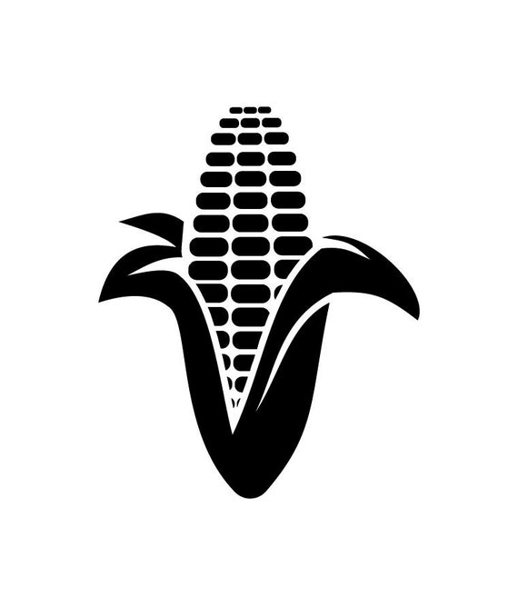 Corn Cob Decal Sticker Ear of Corn Corn Fields Di Cut Decal