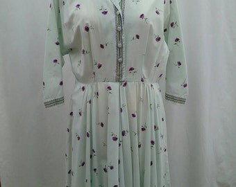 1950's cotton summer dress