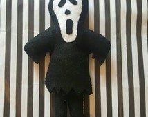 ghostface plush doll