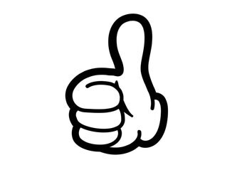 mickey mouse thumbs up clipart - photo #5