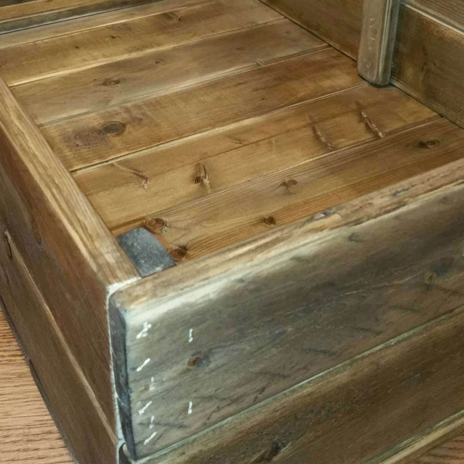 Under Bed Rolling Storage Crate by EllistownStudios on Etsy