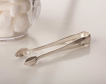 Tiffany & Co "Flemish" Sterling Sugar Tongs, 1911