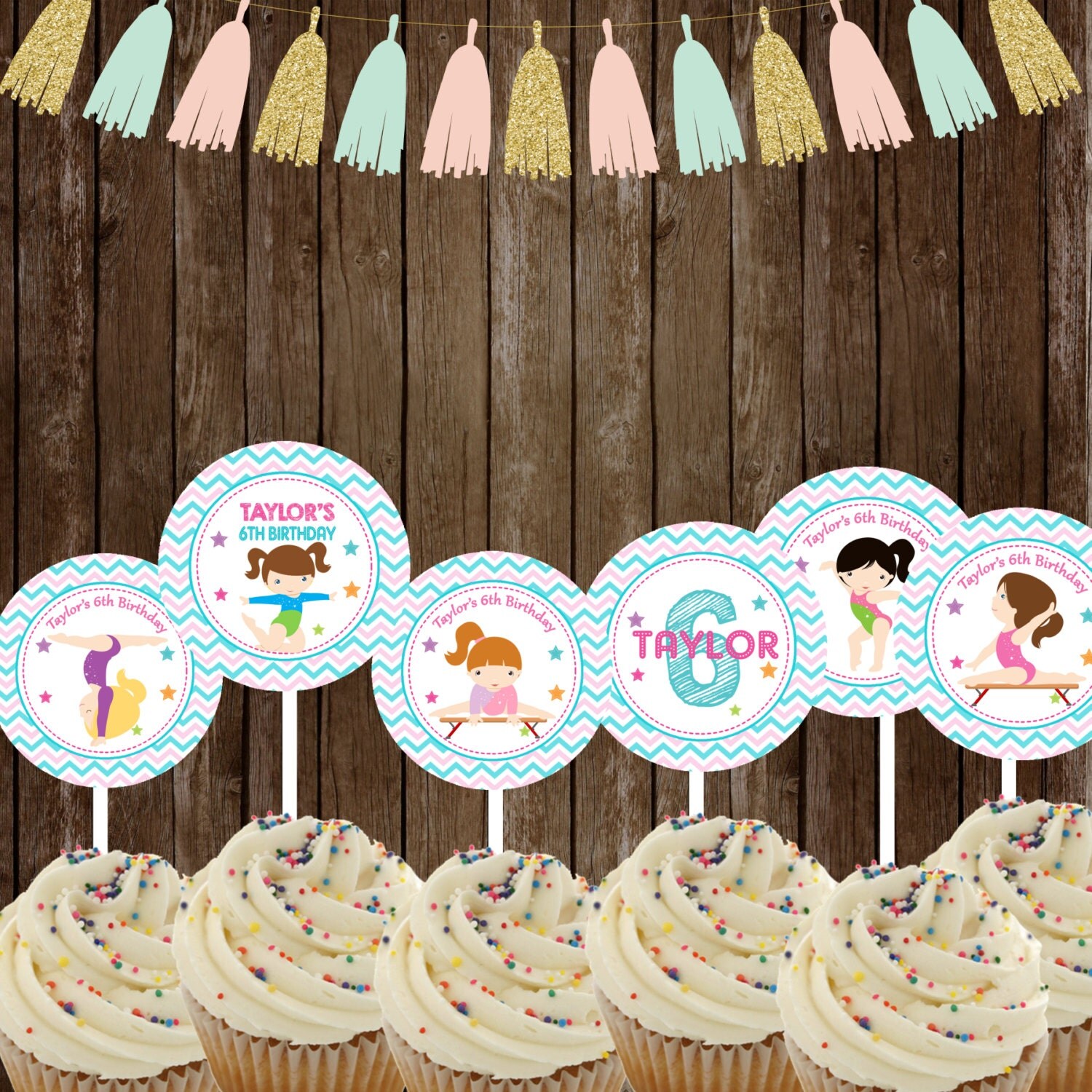gymnastic-cupcake-toppers-personalized-gymnastic-stickers