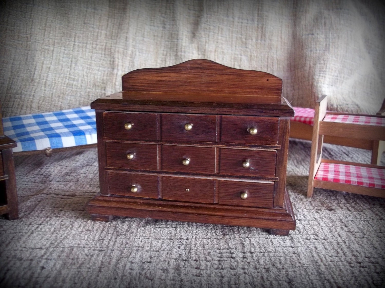 dollhouse made from dresser