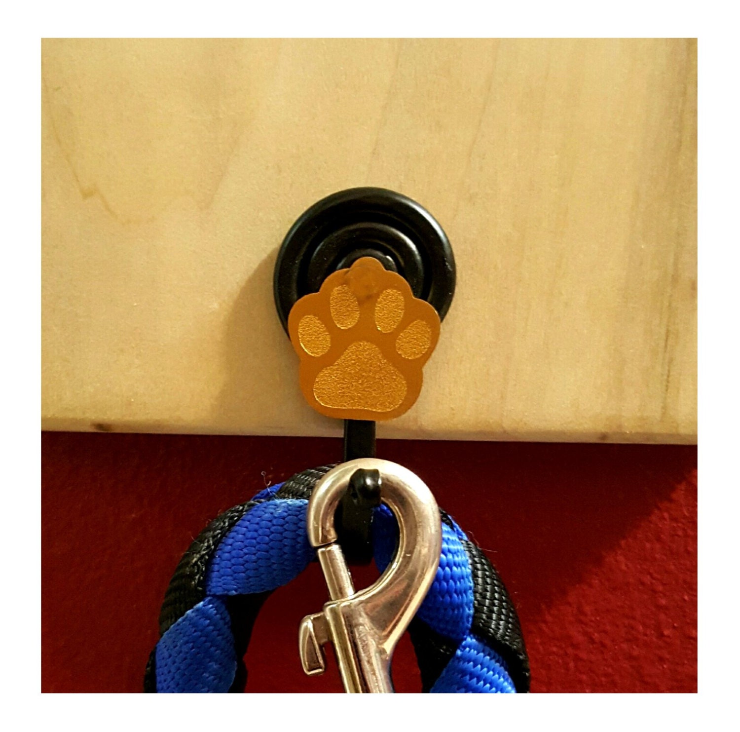 Custom Dog Leash Holder Any Breed Engraved by ItzadooziePets