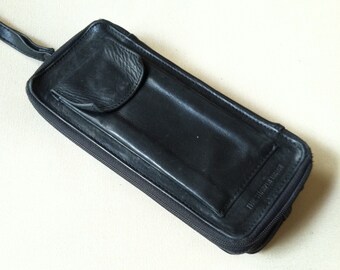 0075~Leather Studded Wallet