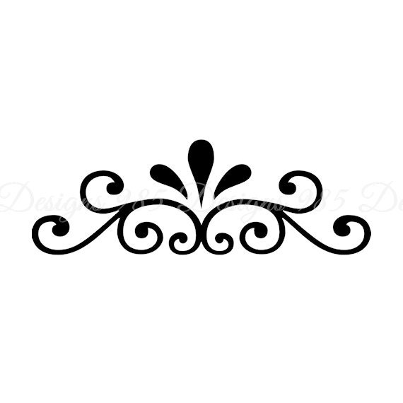 Download Flourish Border Element SVG for Cricut and by 985Designs ...