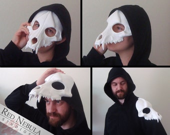 Wolf Skull Mask, Blank Cast Resin Skull, Canine Skull Face Mask, Dog Skeleton Mask, Scary Wolf Mask, Realistic Skull, Coyote Skull Masque