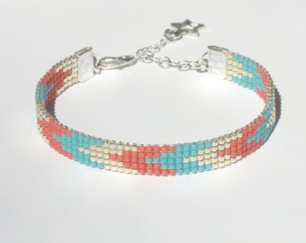 bracelet loom bead alphabet delica miyuki
