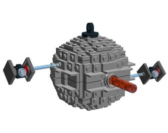 BrickCrafts Build-Your-Own LEGO® Starkiller Base Christmas Ornament