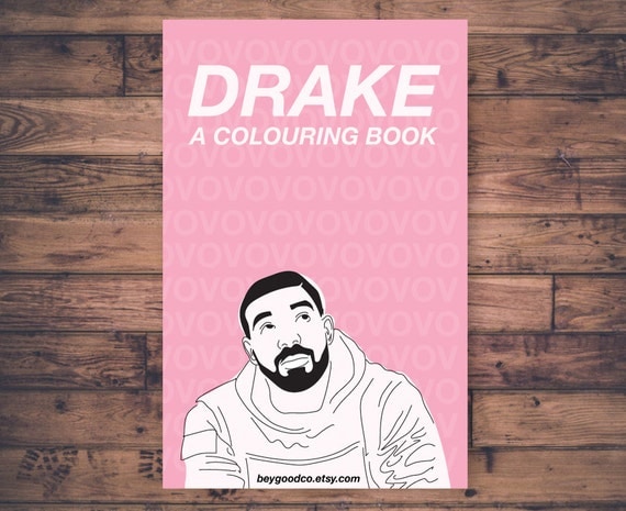 Printable Drake Coloring Book Great Christmas Gift 10