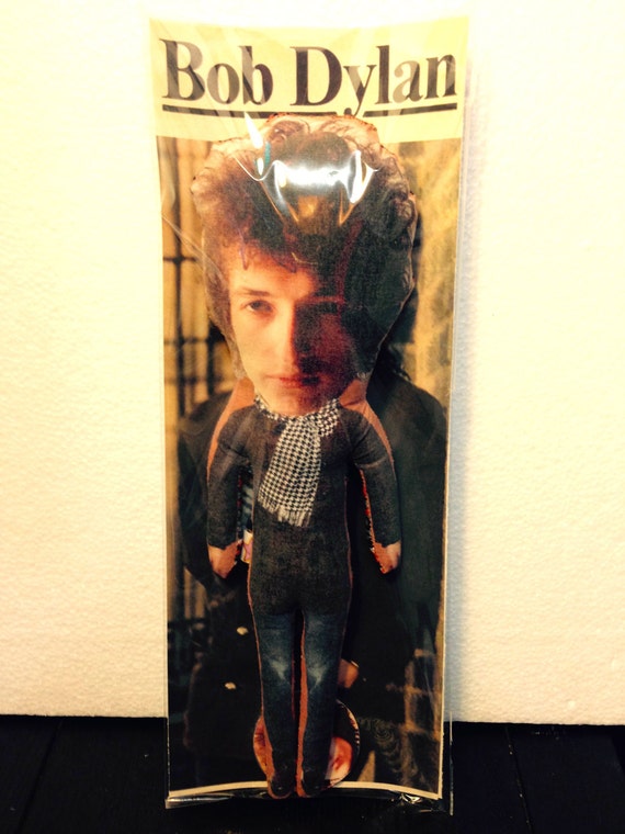 Bob Dylan Stuffed Stars toy Custom doll Handmade