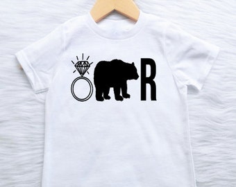 ALL SIZES Customizable COLORS Ring Bearer Ringbearer shirt t-shirt ring bearer ring security