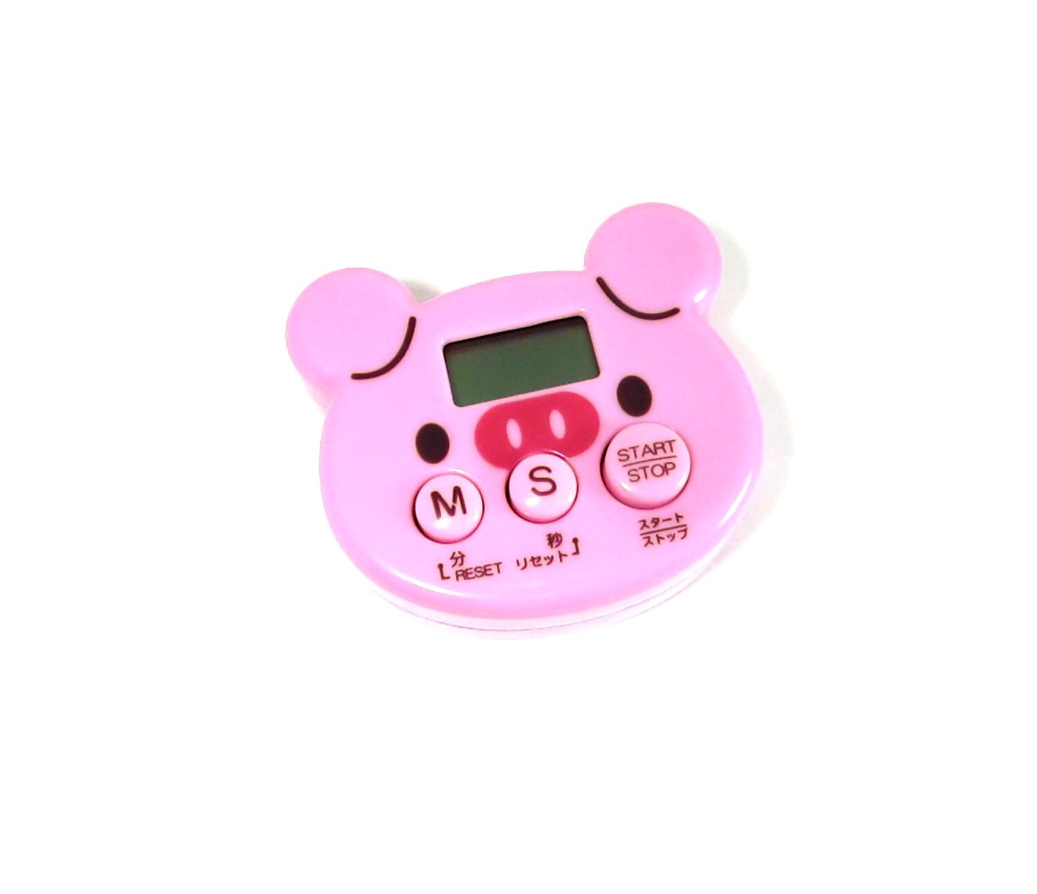 Piggy Kitchen Timer / Cooking Timer / Kawaii Pink Pig