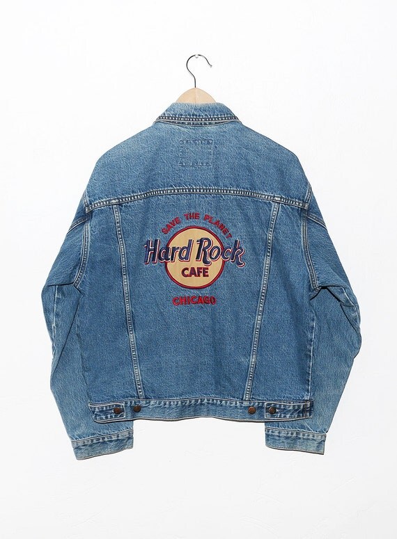 Vintage Hard Rock Cafe Denim Jacket Vintage Hard Rock Cafe Denim Jacket