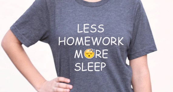 homework less sleep