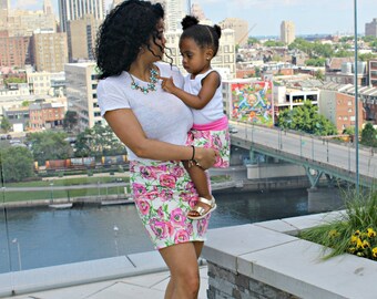 mommy and me outfits - matching mother daughter outfits - mommy and me skirts - mother daughter skirts - mommy and daughter matching