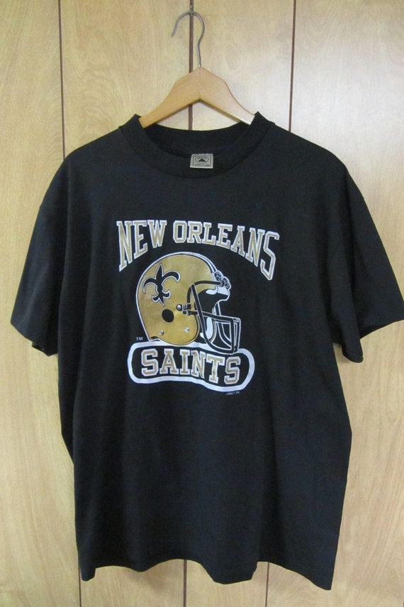 Vintage New Orleans Saints Logo 7 football t-shirt hipster