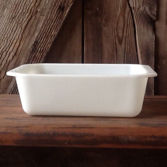 milk glass loaf pan