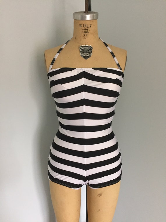 Reproduction Barbie 1950's Swimsuit with cups and boning